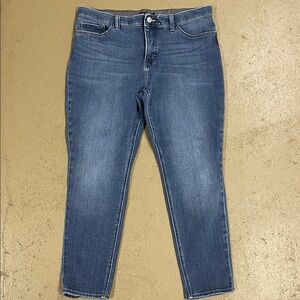 Lee Slim Fit Skinny Leg Mid Rise Jeans 14 Short EUC